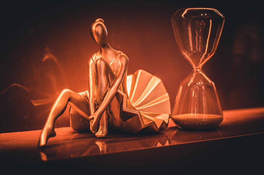 The dancer and time.