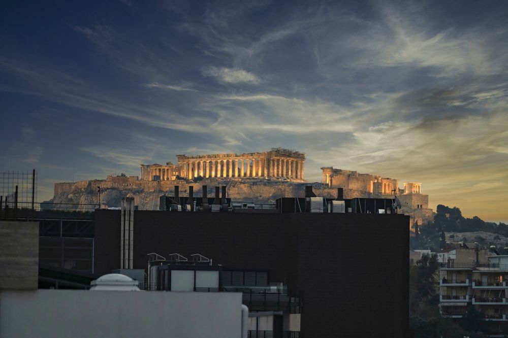 Athens sunrise