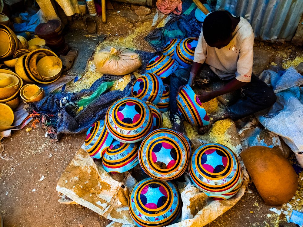 Vibrant Bottle Gourd