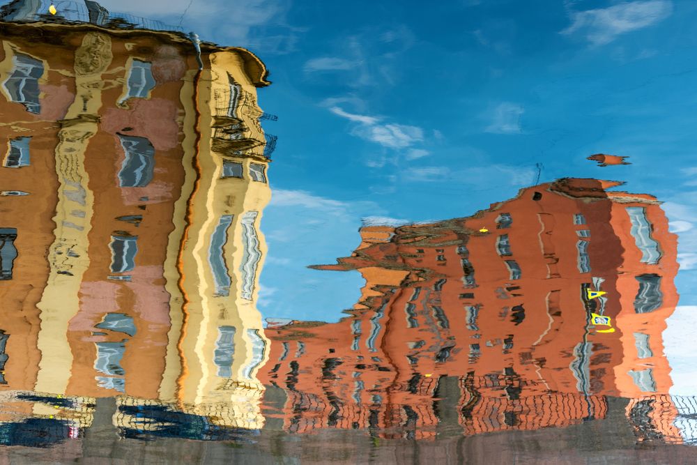 Призрачный мир осеннего акварельного Петербурга