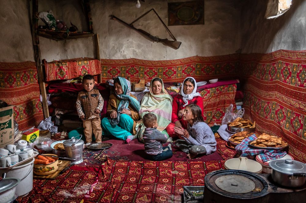 Wakhi family of Northern Pakistan