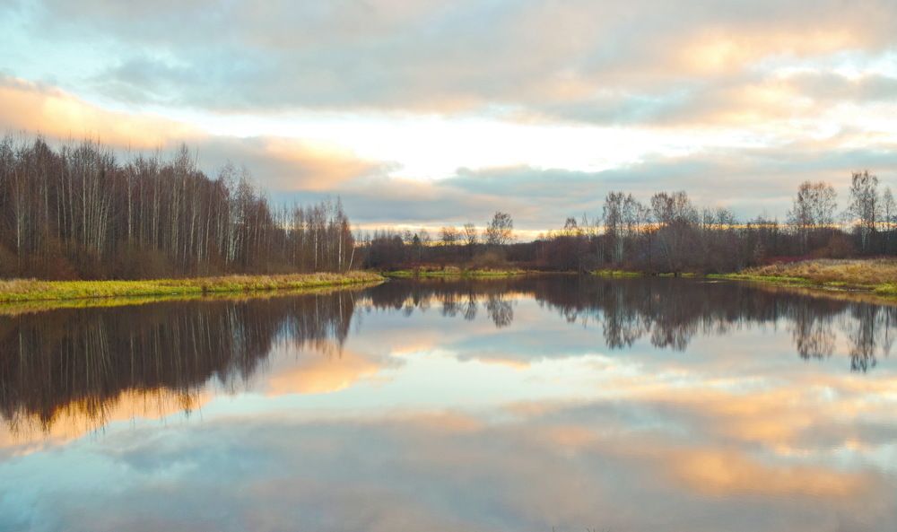 Осенний закат.