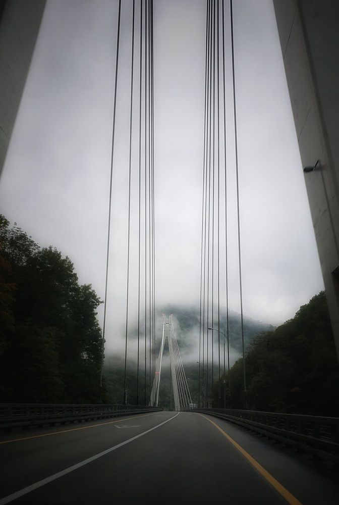 Вантовый мост. Красная поляна