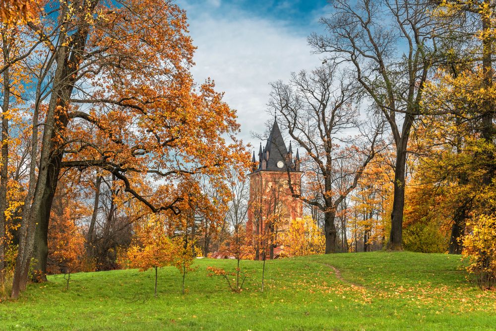 Осенний Александровский парк.