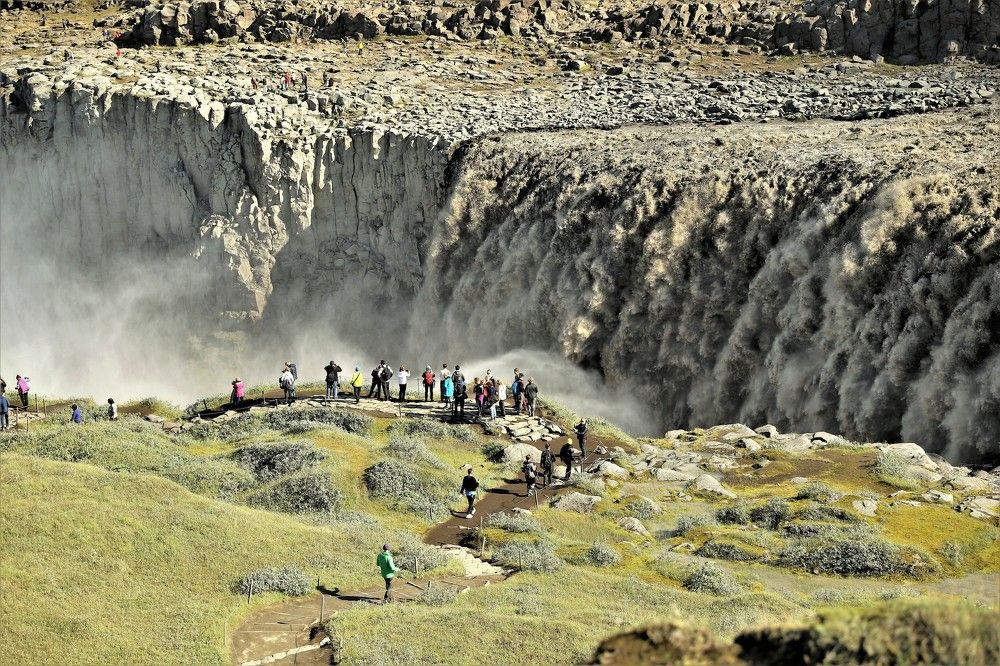 Водопад Деттифосс