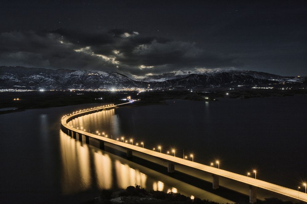 High bridge of Polyphytos, Kozani, Greece