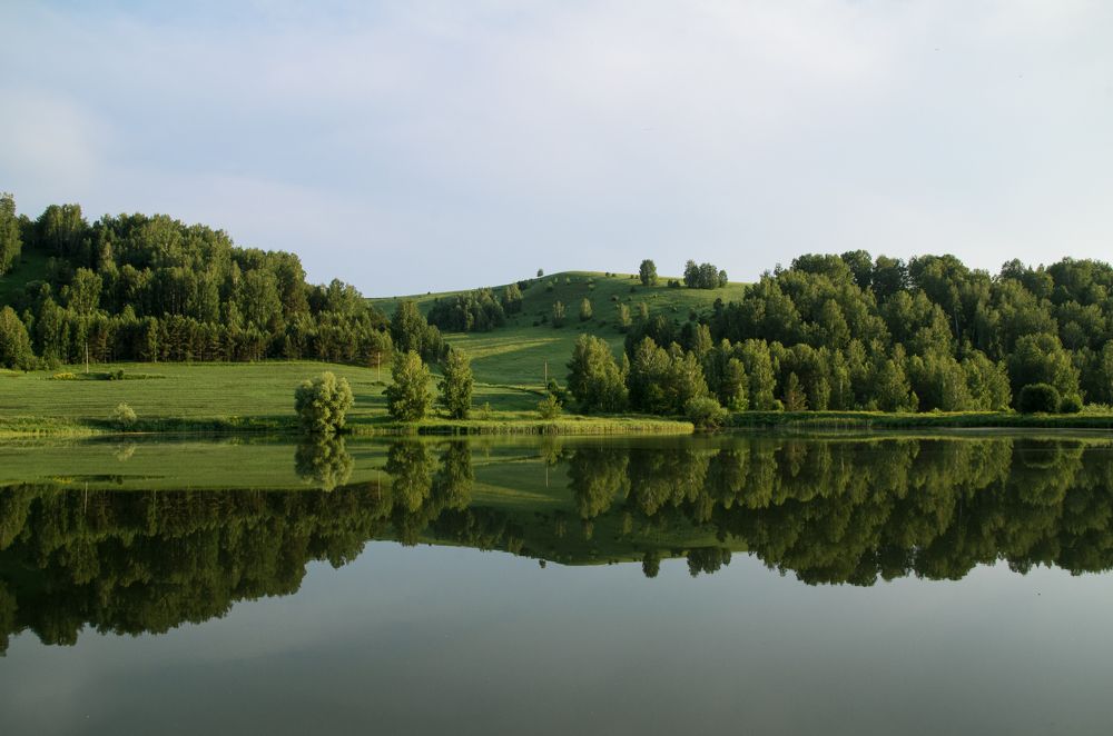 Озеро на реке Малый Каим