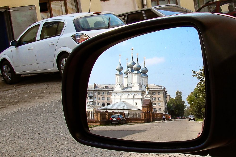 Юрьев-Польский. Рождественский Кафедральный храм. Отражение.