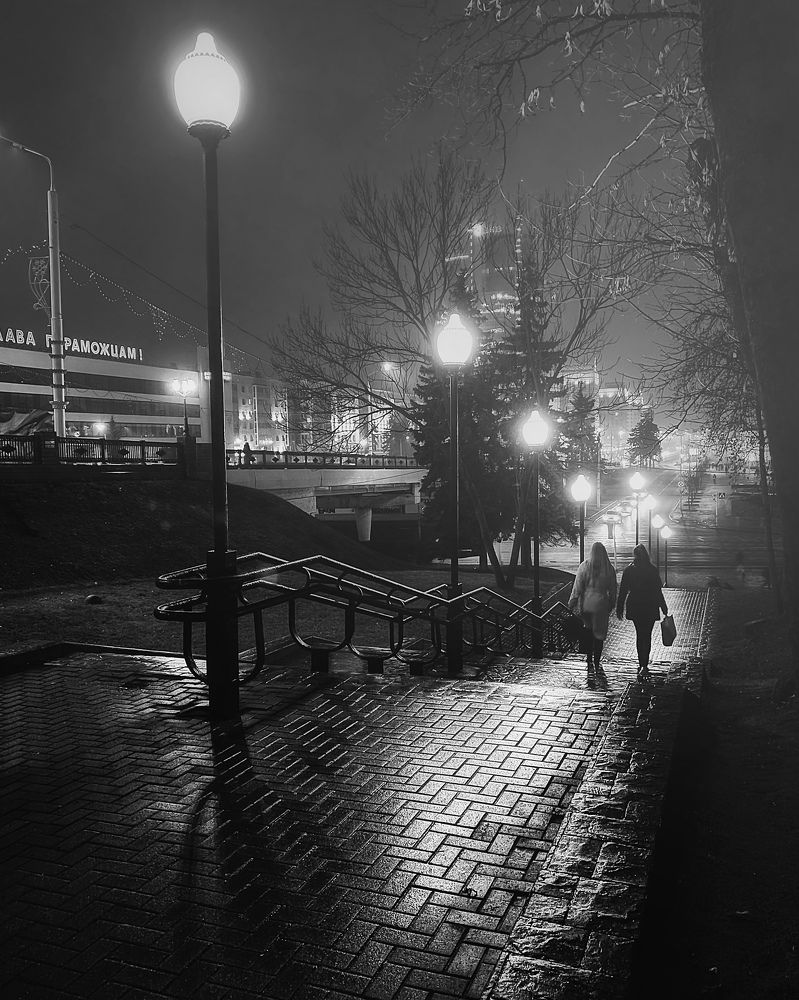 Ночной Минск