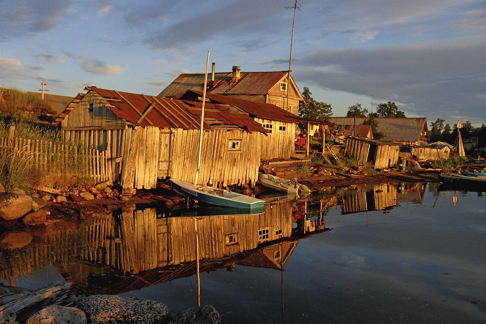 Рыжие сараи