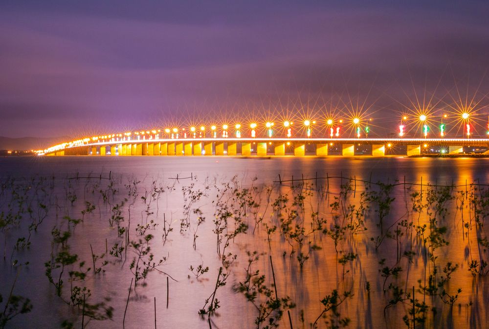 The stars on the bridge