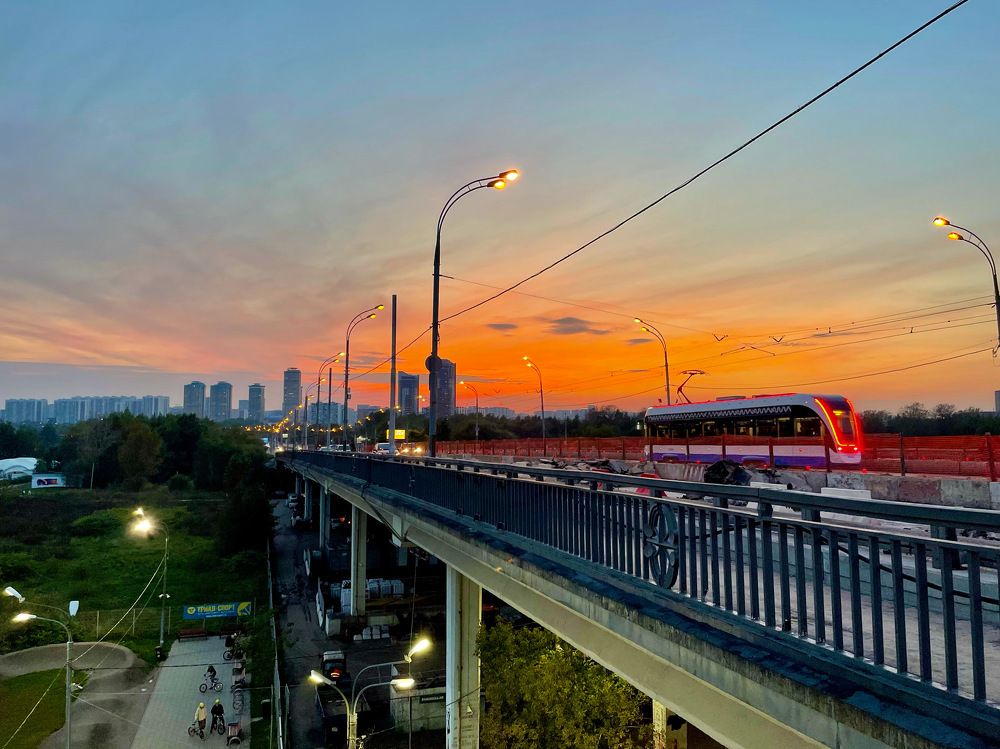 Мост. Строгино (Москва). Сентябрь 2021 г.