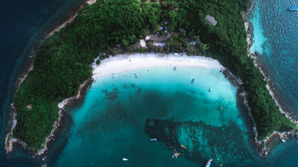 Koh Sak island from the drone