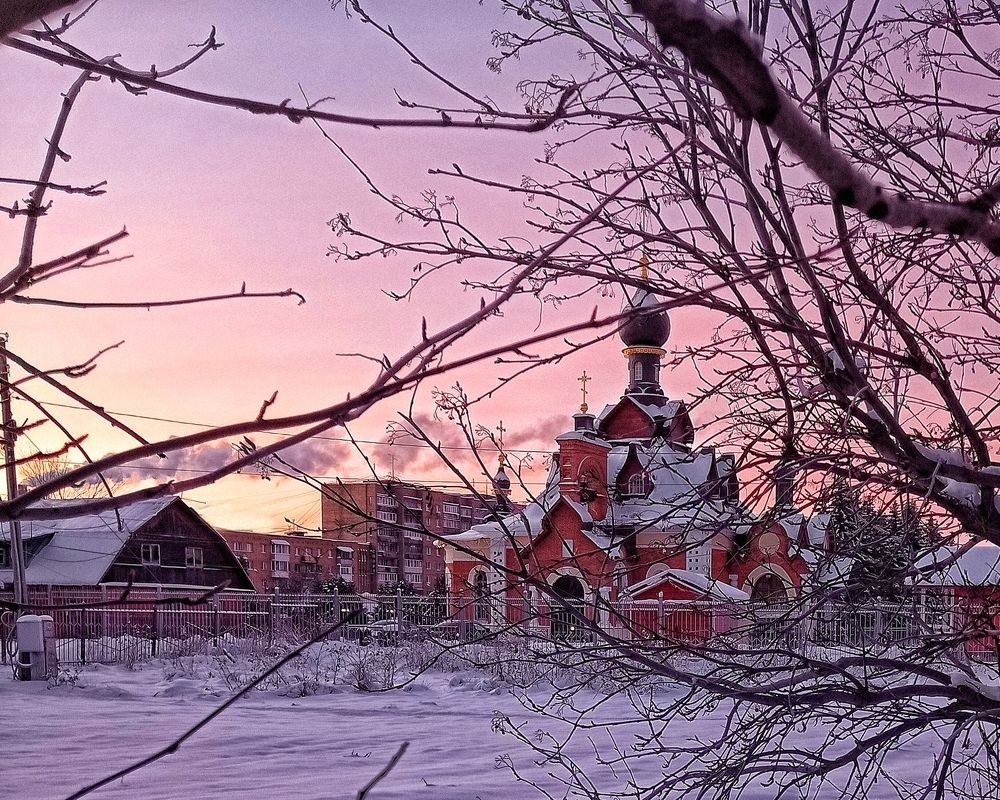 Морозное утро