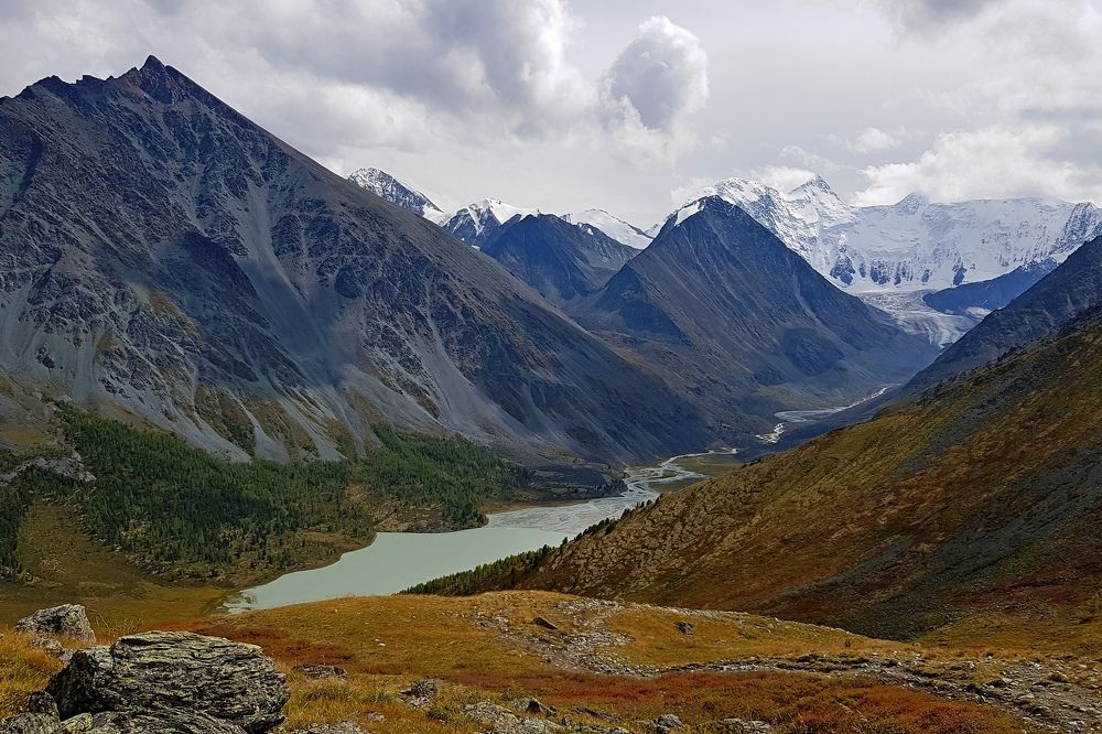 На спуске с Каратюрека