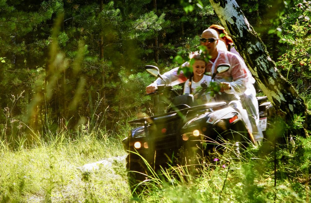 Прогулка верхом на железном по лесам и полям