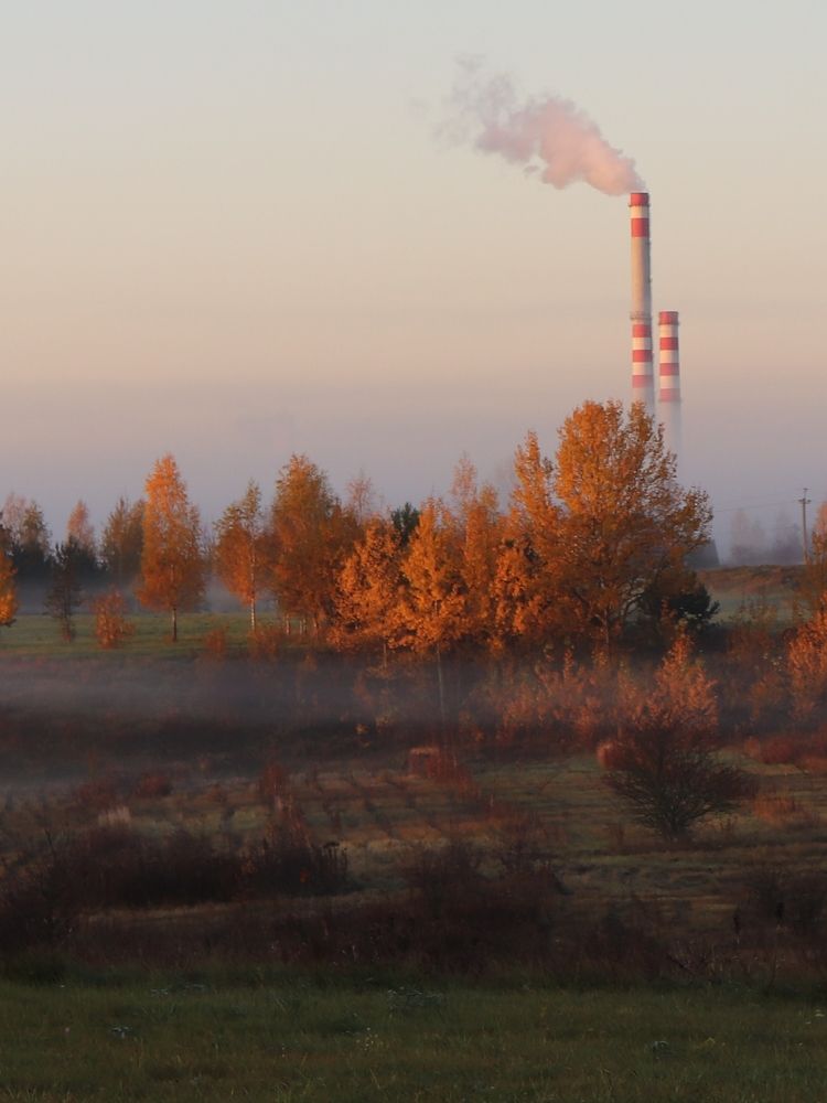 Туманный шарм промышленной зоны "Шабаны"