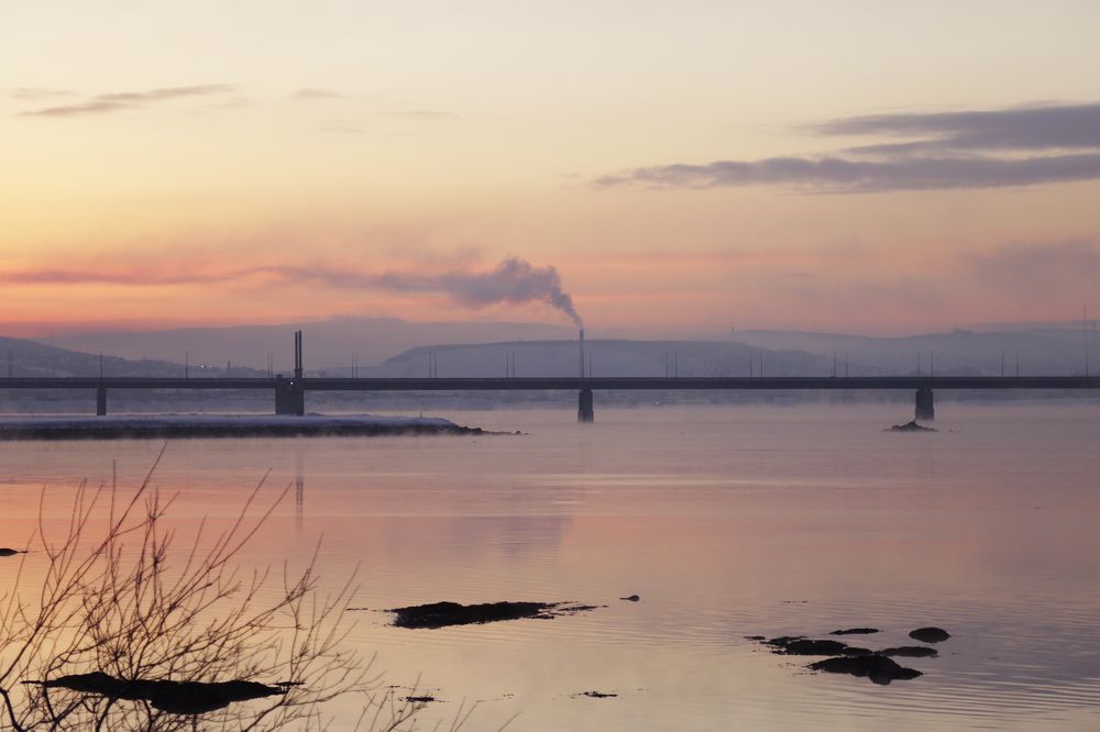 в полярной ночи