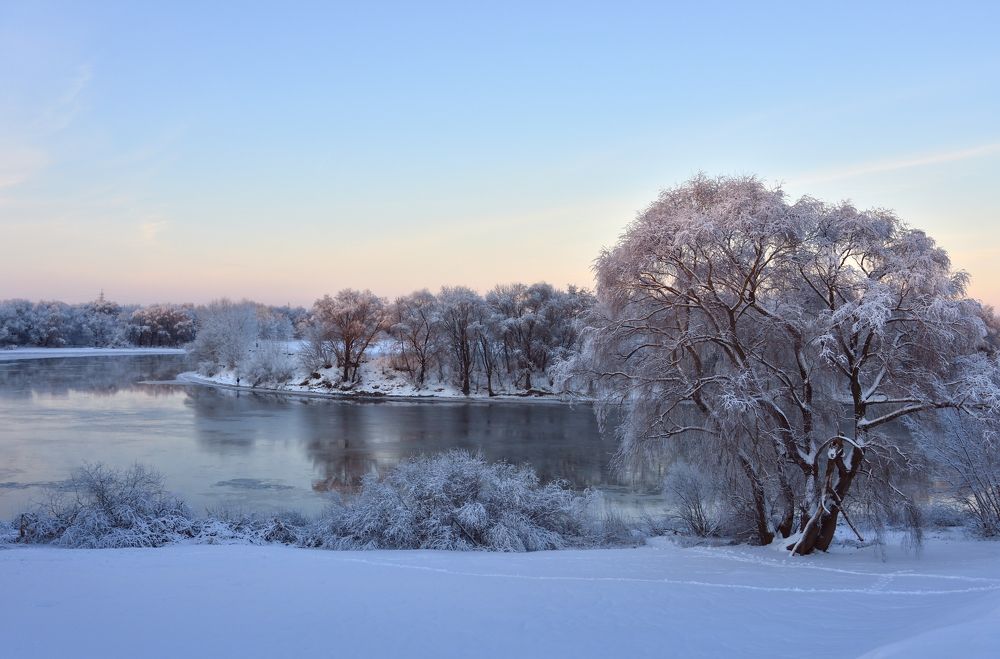 Зимний пейзаж.