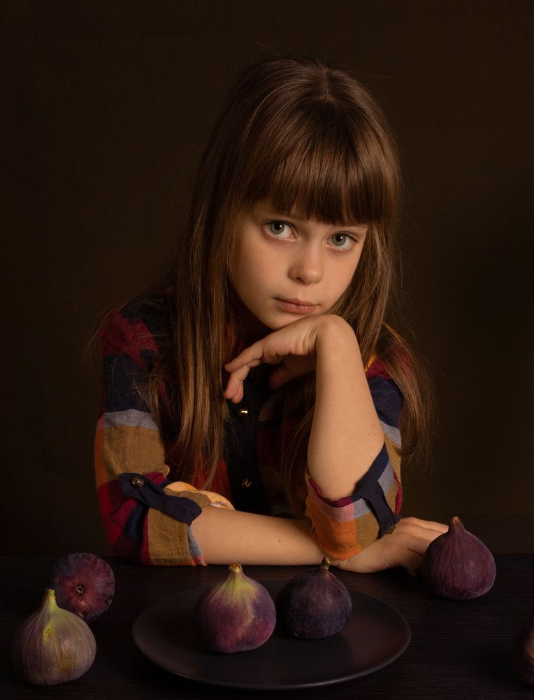 Девочка и инжир