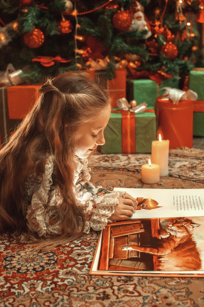 Елка, кот и новый год