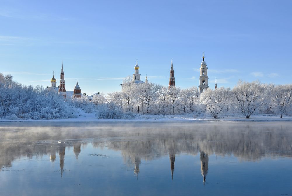 Зимние отражения.