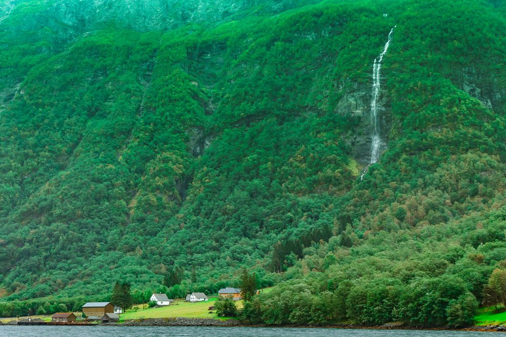 Норвегия. Водопады Согнефьорда