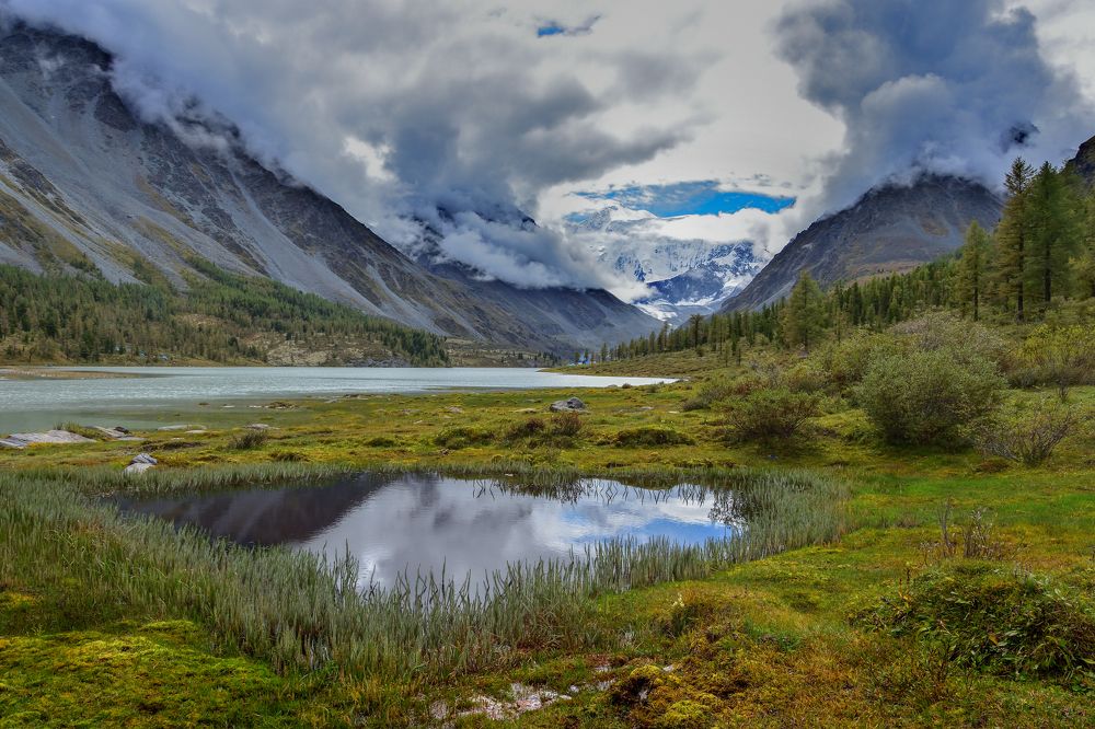 Горный пейзаж.