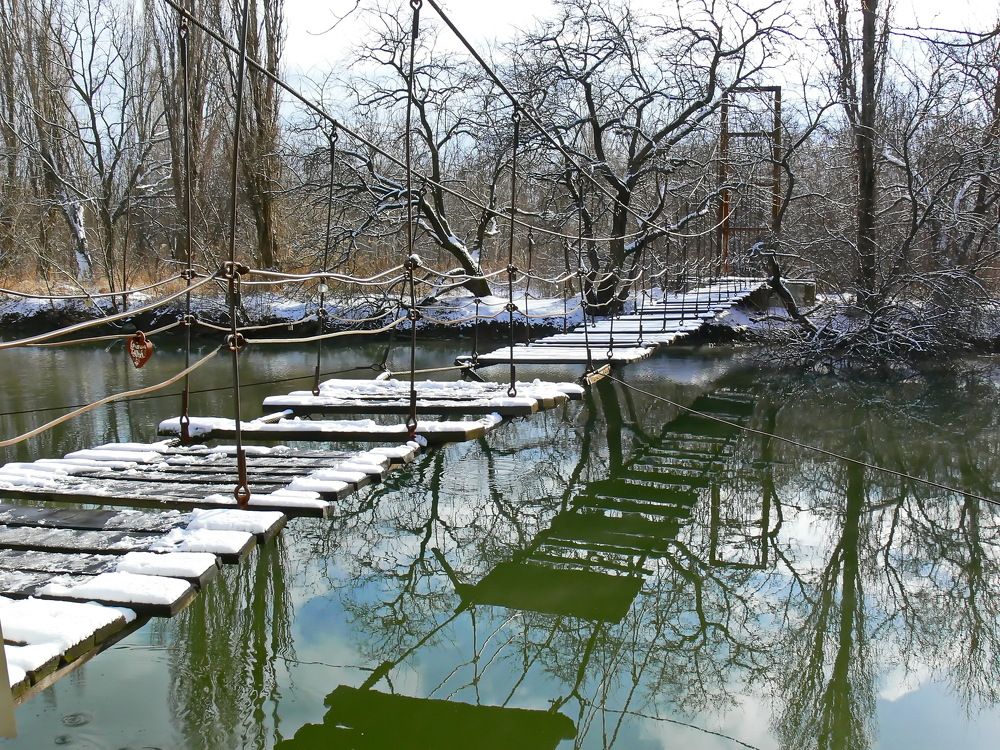 Весенние отражения.