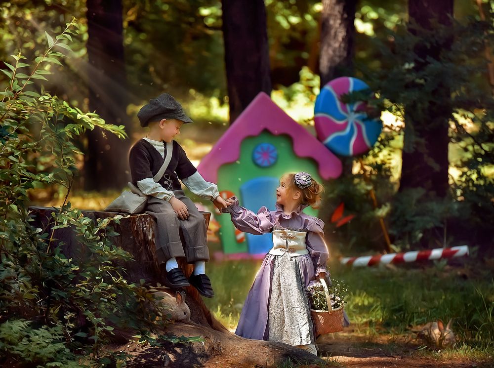 Сладкий домик. Гензель и Гретель