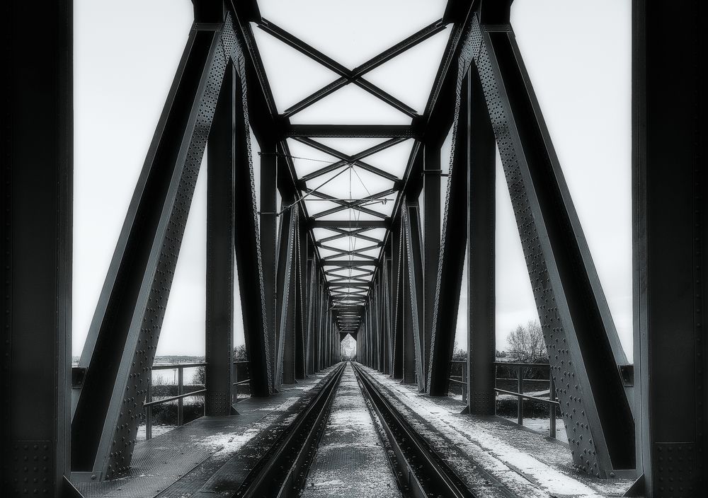 Frozen bridge