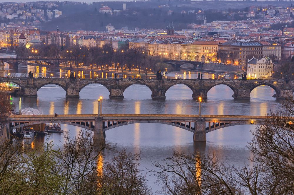 Bridges of Prague.