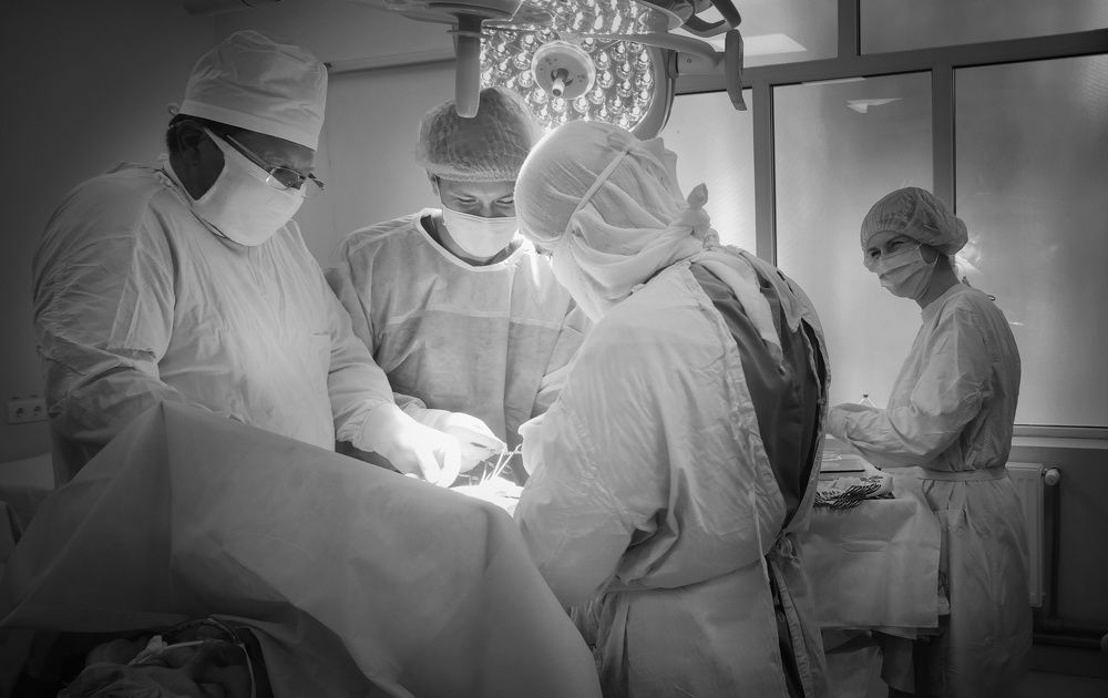 Работа в операционной