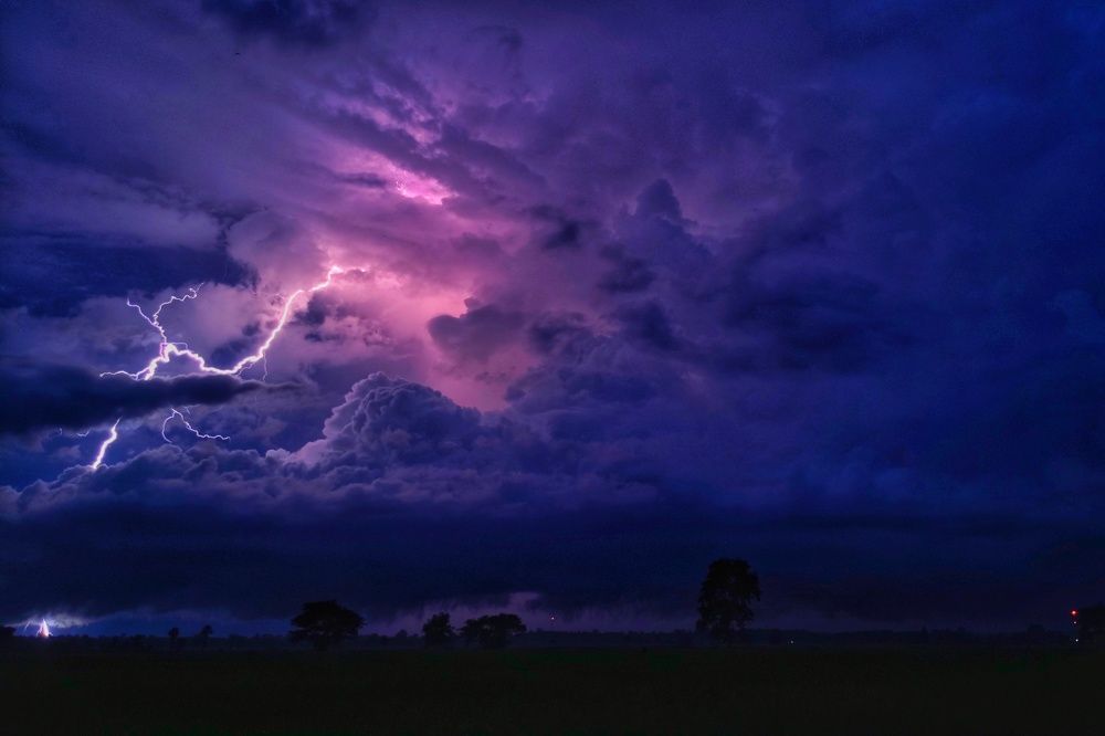 Lightening in the field