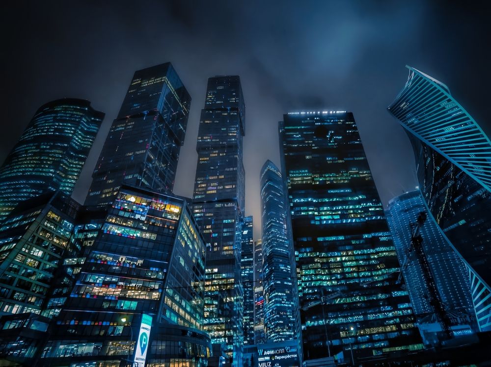 Город будущего.