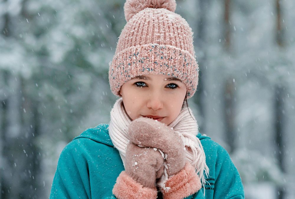 В зимнем лесу