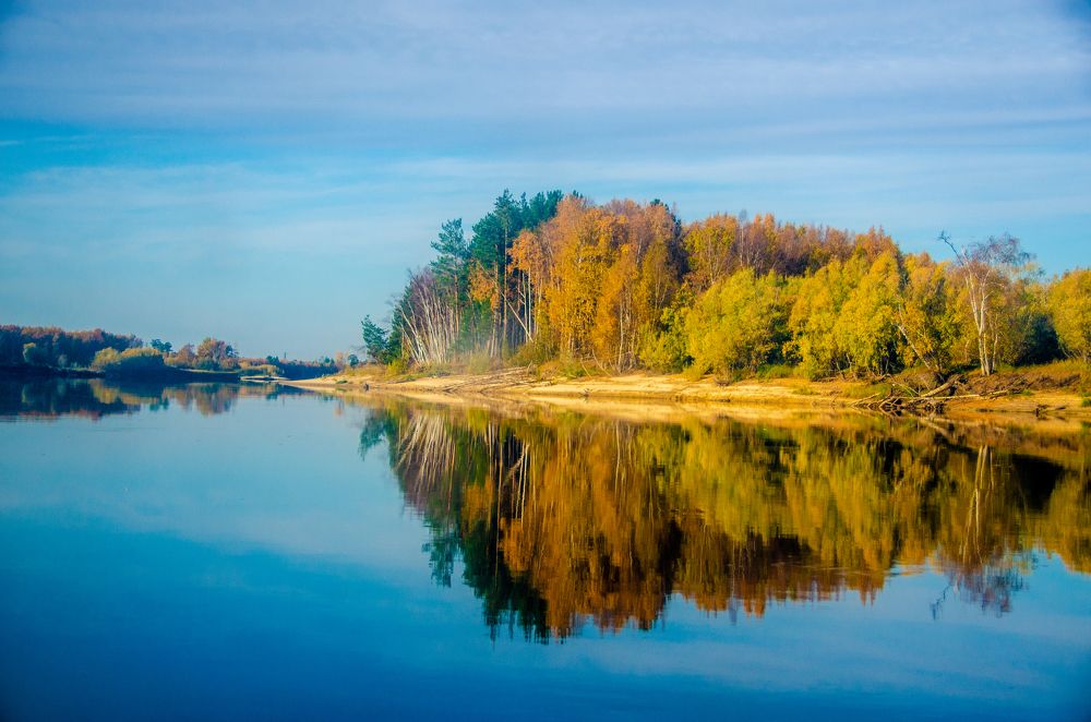 Осень на реке Вах