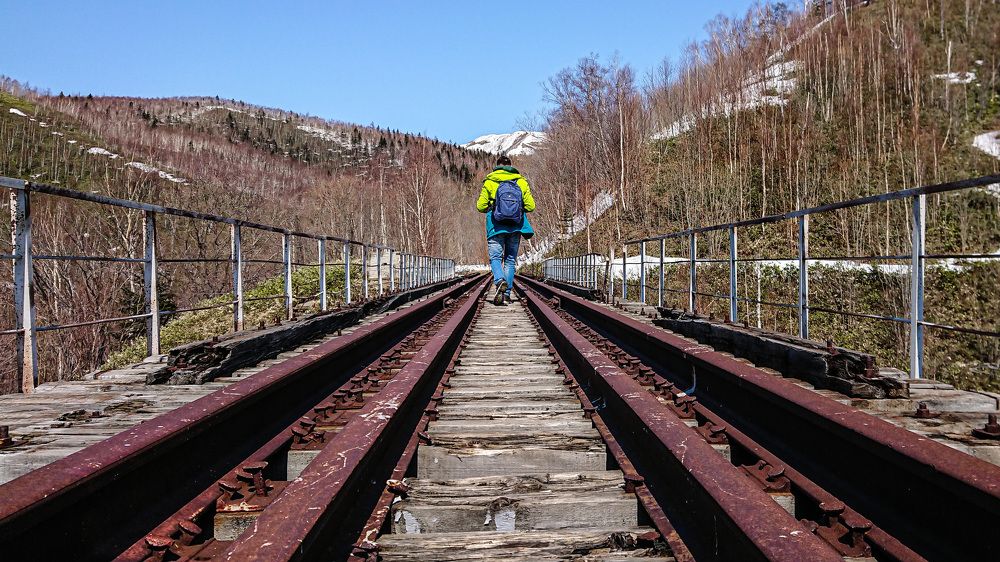 Чёртов мост. Сахалин/Damn bridge. Sakhalin
