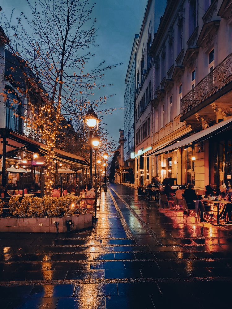 Вечер в Белграде