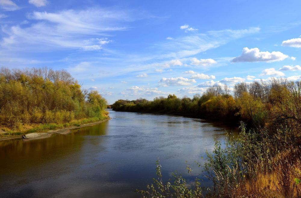 Река Тобол. Ялуторовск. Тюменская обл.