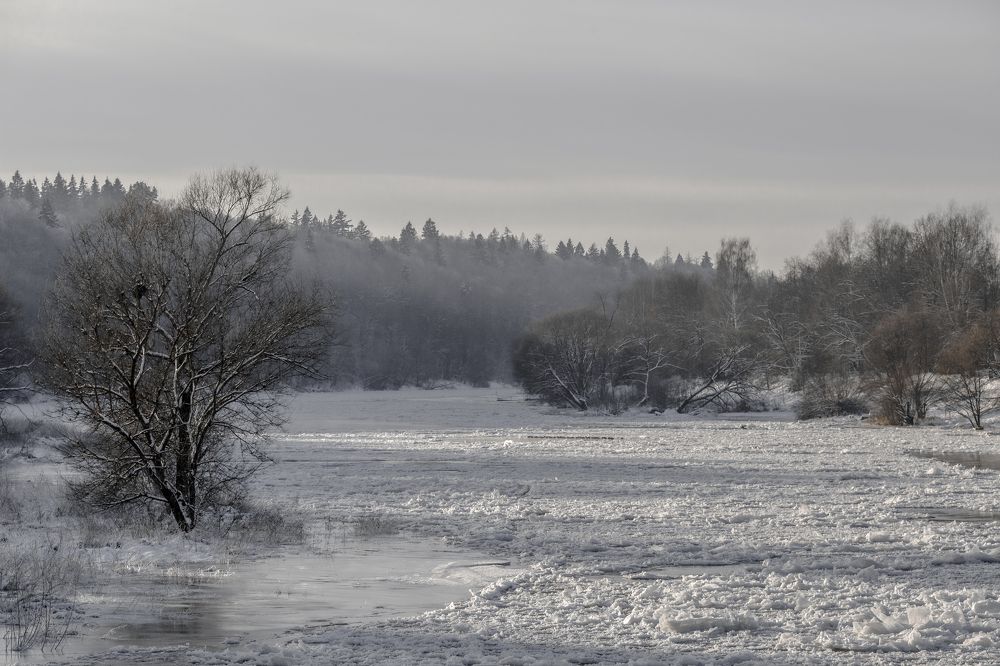 Зима в Рузе