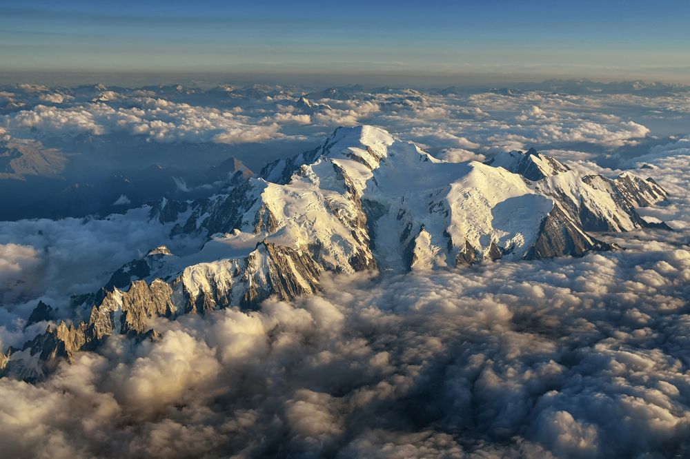 Mont Blanc 4807m.