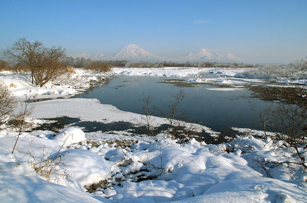 Зима на Николаевских нерестилищах