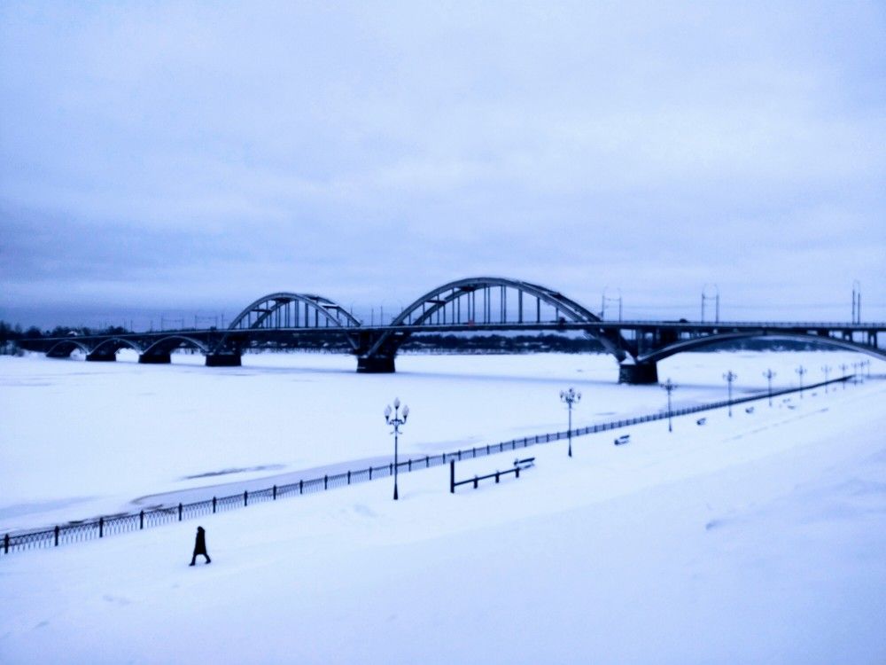 Волжский Мост в декабре 2021.