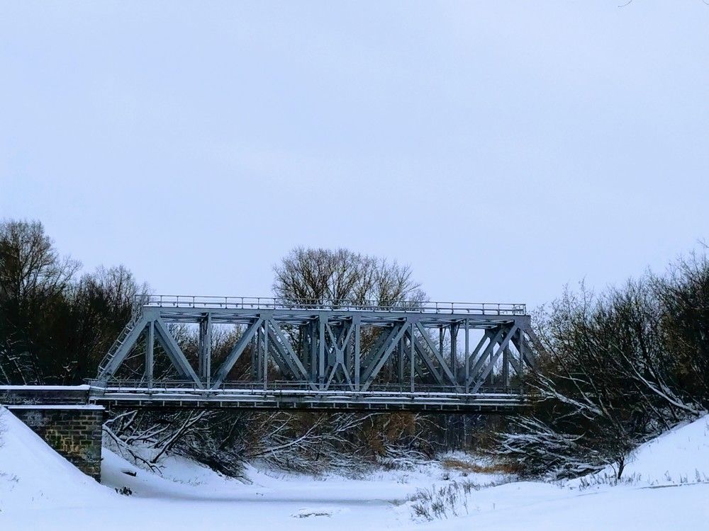 Железнодорожный мост через реку Черемуха