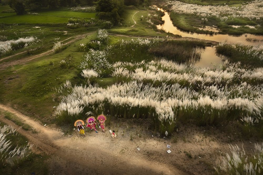 an offering of flower