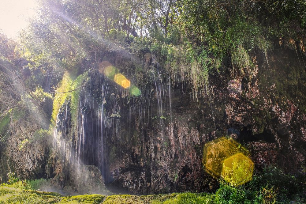 Thermal waterfall Toplica