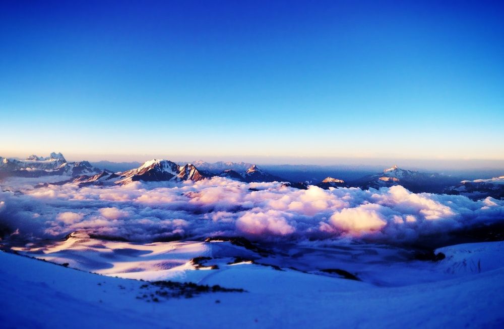 Восхождение на Эльбрус.