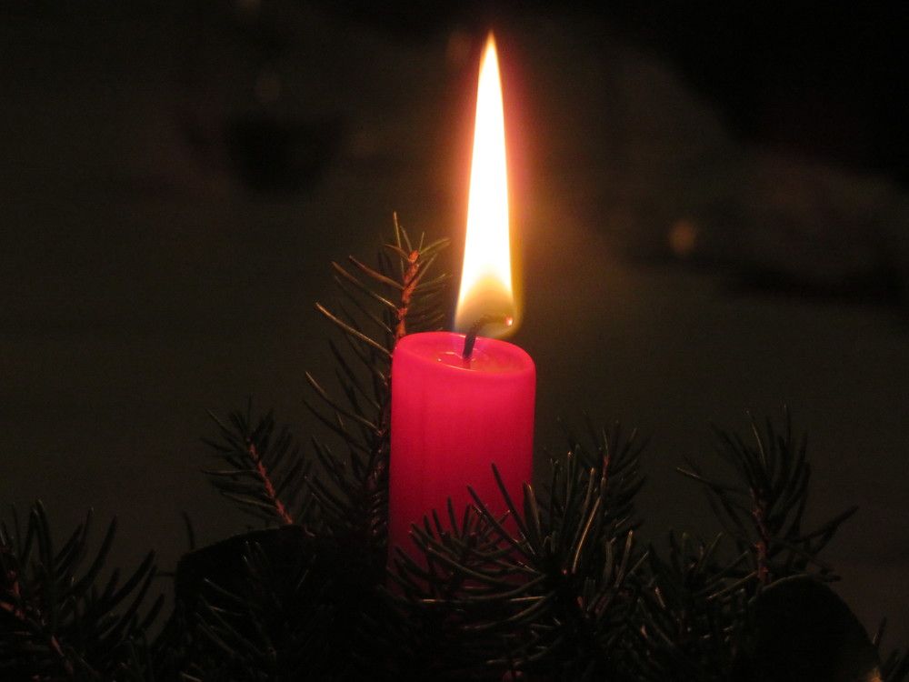 Christmas candle