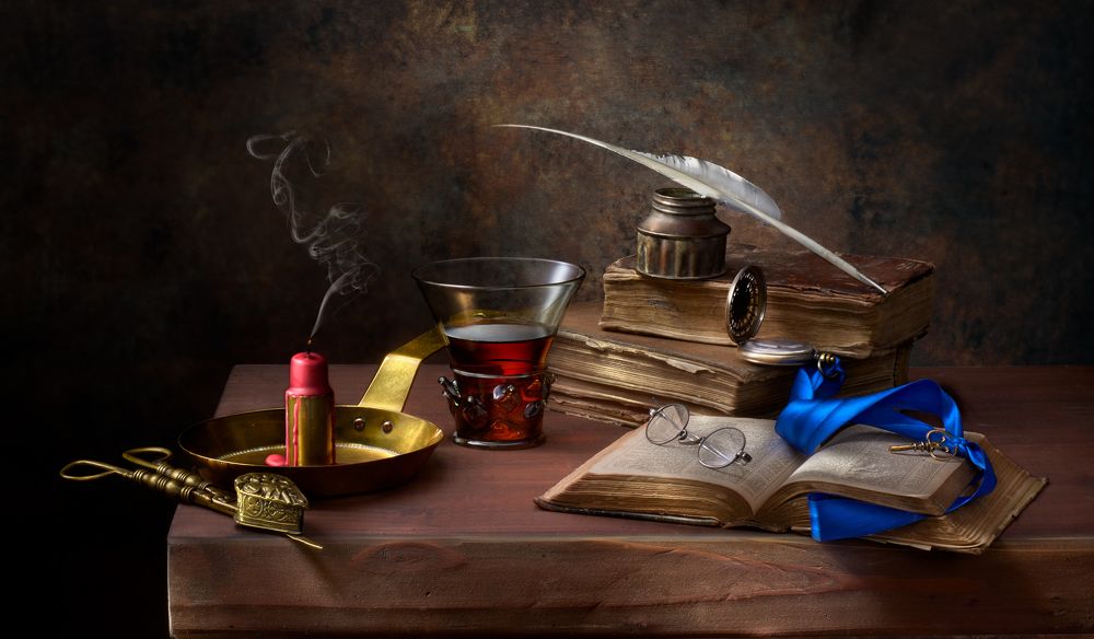 Still Life with a Snuffed Candle